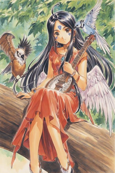 XL] Kosuke Fujishima/藤岛康介《Ah! My Goddess》/《ああっ女神さまっ》/《我的女神》  Belldandy,Urd,Skuld - Artist Style - XL 1.0 - Reviewed by ReaperZA